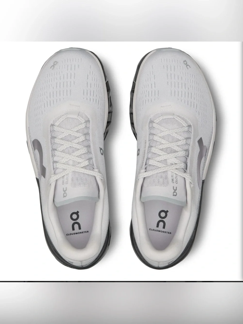 ON running Cloudmonster 2 Undyed Frost men size 12 new /no box